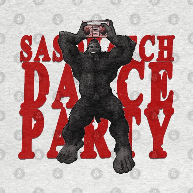 Sasquatch Dance Party by Froobius